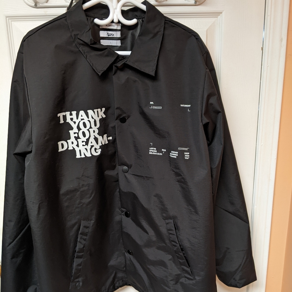 OLG x Mr. Saturday's Coach's Jacket L New